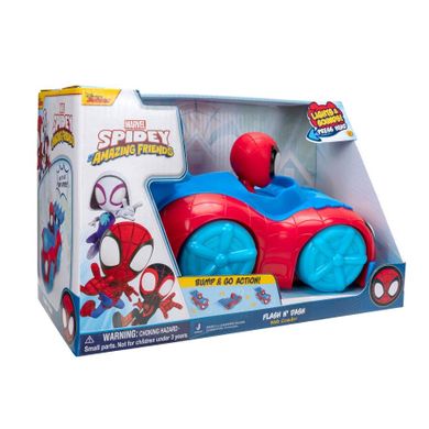 Spidey i super-kumple, pojazd ze światłem i dźwiękiem