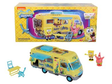 Spongebob, kamper, van z figurkami