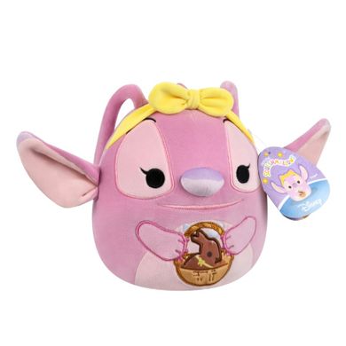Squishmallows, Disney, Lilo i Stitch, Angel z królikiem czekoladowym, maskotka, 20 cm