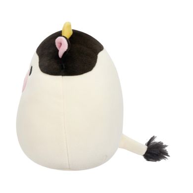 Squishmallows, Little Plush, Connor Black and White Cow, łaciata krowa, maskotka, 19 cm