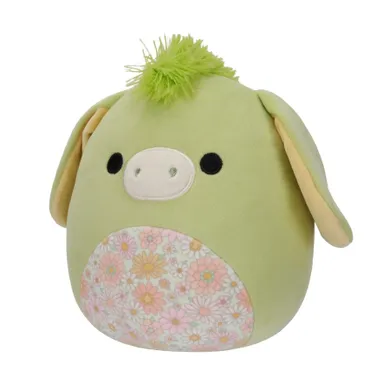 Squishmallows, Little Plush, Juniper Green Donkey, zielony osiołek, maskotka, 19 cm