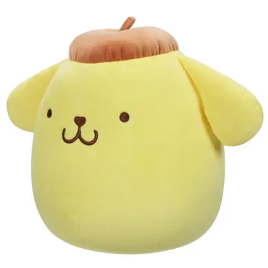 Squishmallows, Little Plush, Sanrio, żółty pies Pompompurin, maskotka, 20 cm