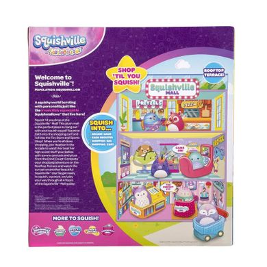 Squishville by Squishmallows, Mall, zestaw z mini maskotkami