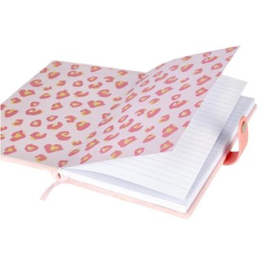 Starpak, Kot, notes pluszowy zamykany A5