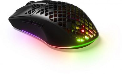 SteelSeries, Aerox 3 Wireless, mysz bezprzewodowa, Onyx