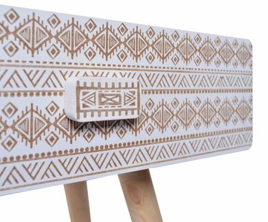 Stolik nocny drewniany, 40-30-54 cm