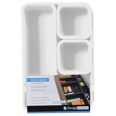 Storage Solutions, organizer do szuflady, 8 elementów