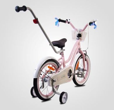 Sun Baby, Heart Bike, rowerek dla dzieci 16", różowy