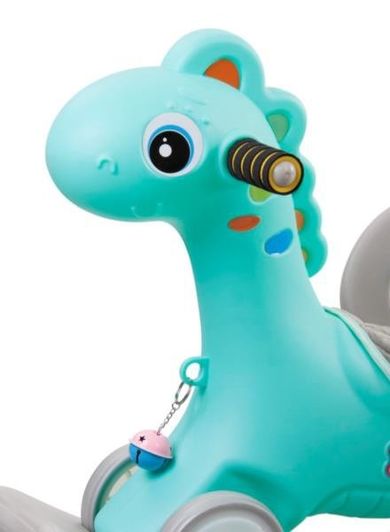 Sun Baby, konik na biegunach-jeździk z pchaczem, nessie
