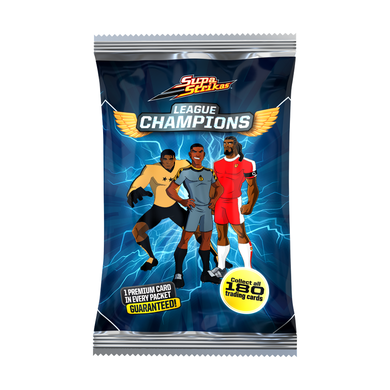 Supa Strikas, League Champions, saszetka z kartami