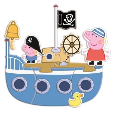Świnka Peppa, Puzzle piankowe do kąpieli