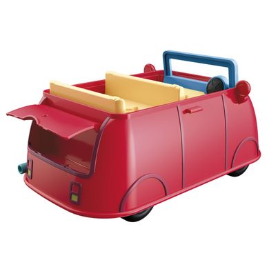 Świnka Peppa, Rodzinny samochód, zestaw z figurkami