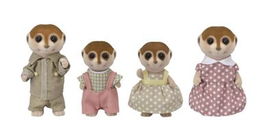 Sylvanian Families, Rodzina Surykatek, zestaw figurek, 5617