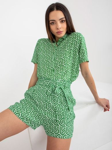 Szorty damskie, zielone, Fresh Made