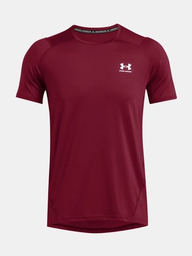 T-shirt męski, bordowy, Under Armour