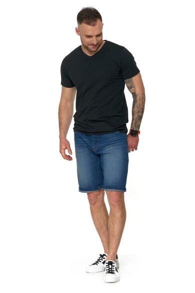 T-shirt męski, czarny, Moraj