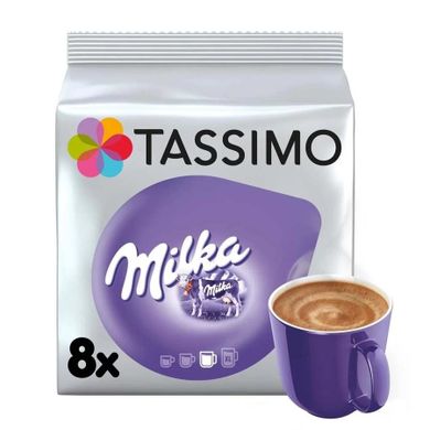 Tassimo, Milka, Gorąca Czekolada w kapsułkach, 8 kapsułek