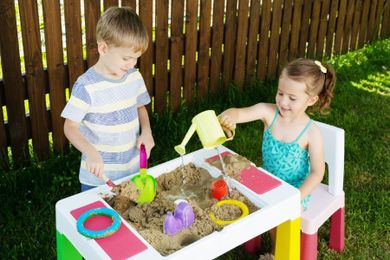 Tega Baby, Multifun, stolik i krzesełko, niebieski