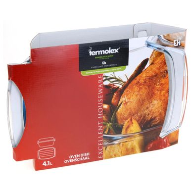 Termolex, naczynie żaroodporne, okrągłe, 4,1l