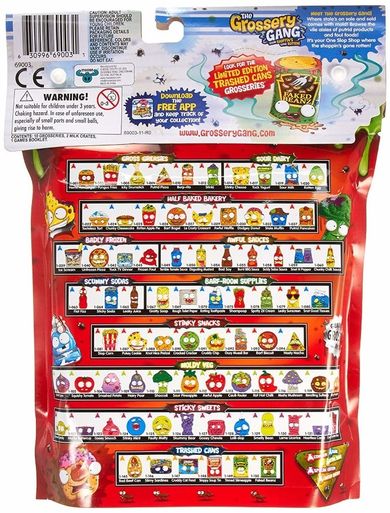 The Grossery Gang, Sticky Sweets, zestaw figurek, 10 szt.