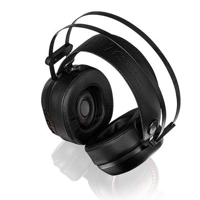 Thermaltake, słuchawki z mikrofonem, eSports, Shock Pro RGB HT-HSE-ANECBK-23, czarne