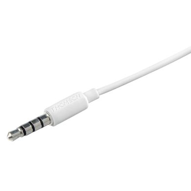 Thomson, Słuchawki dokanałowe z mikrofonem EAR3203W, Białe
