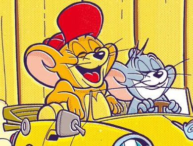 Tom i Jerry, 2-częściowy komplet pościeli, 160-200 cm