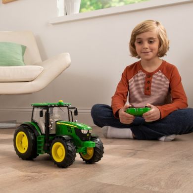 Tomy, Britains, John Deere, Big Farm, traktor zdalnie sterowany