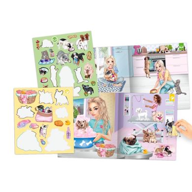 Top Model, Kitty i Doggy Sticker Fun, zestaw kreatywny z naklejkami
