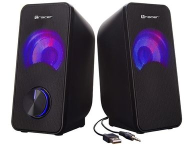 Tracer, głośniki 2.0, Loop RGB USB TRAGLO46366