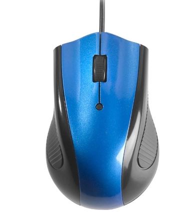 Tracer, mysz Dazzer USB, niebieska