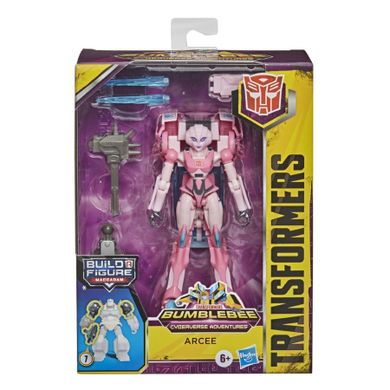 Transformers, Cyberverse Deluxe, figurka Arcee, 12,5 cm