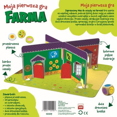 Trefl, Baby, Farma, Moja pierwsza gra, gra familijna
