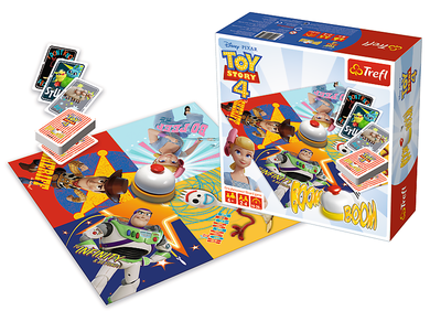 Trefl, Boom Boom Toy Story 4, gra karciana