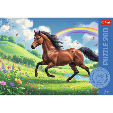 Trefl, Dostojny koń, puzzle, 200 elementów