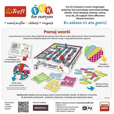 Trefl, For Fun Everyone, Minnie Mouse, Poznaj kształty, gra edukacyjna