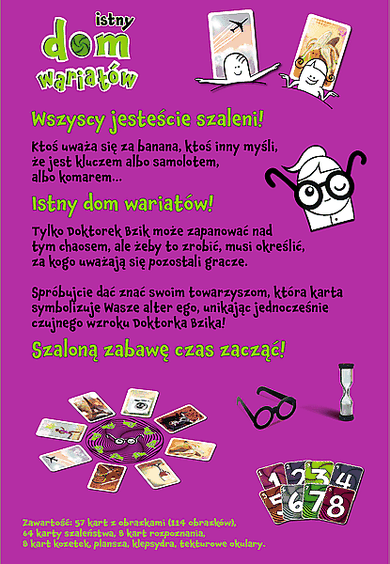 Trefl, Istny dom wariatów, gra familijna