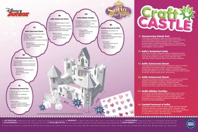 Trefl, Jej Wysokość Zosia, Craft Castle, Zaczarowany zamek Zosi