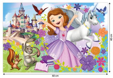 Trefl, Jej Wysokość Zosia, Kolorowy świat Zosi, puzzle maxi