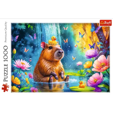 Trefl, Kapibara, puzzle, 1000 elementów