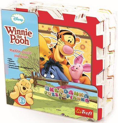 Trefl, Kubuś Puchatek, puzzle podłogowe