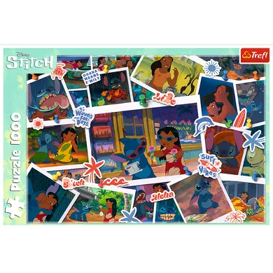Trefl, Lilo i Stich, Słodkie Wspomnienia, puzzle, 1000 elementów