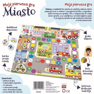 Trefl, Moja pierwsza gra, Miasto, gra planszowa