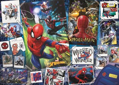 Trefl, Plakaty z superbohaterem, Spider-Man, puzzle, 500 elementów