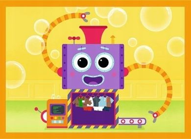 Trefl, Poznaj Milo i jego przyjaciół, puzzle 4w1, 61 elementów