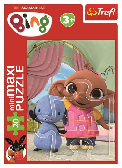 Trefl, Przyjaciele Binga, puzzle mini maxi, 20 elementów, 1 szt.
