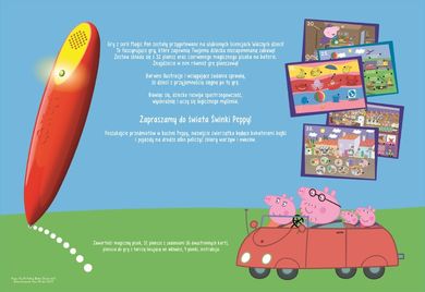 Trefl, Świnka Peppa, Magic Pen, gra planszowa