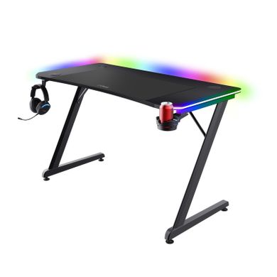 Trust, RGB GXT 710 Luminus Pro, biurko gamingowe