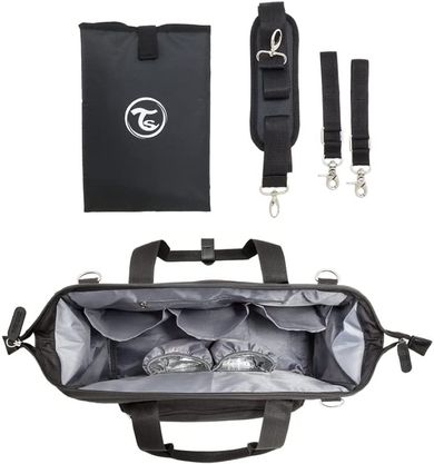 Twistshake, torba na pieluchy, czarna