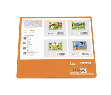 Viga, Ocean, puzzle na podkładce, 16 elementów